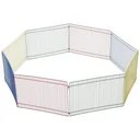 Welpenauslauf 8-teilig bunt