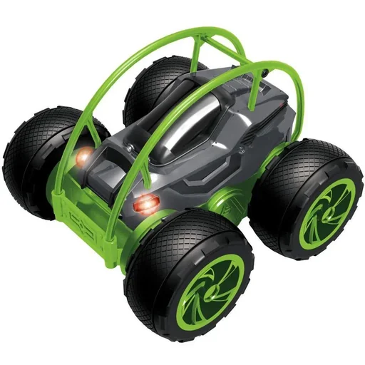 "Sharper Image RC Orbit Controlled Car - All Terrain - Stunt / Flip Car - Grün image"