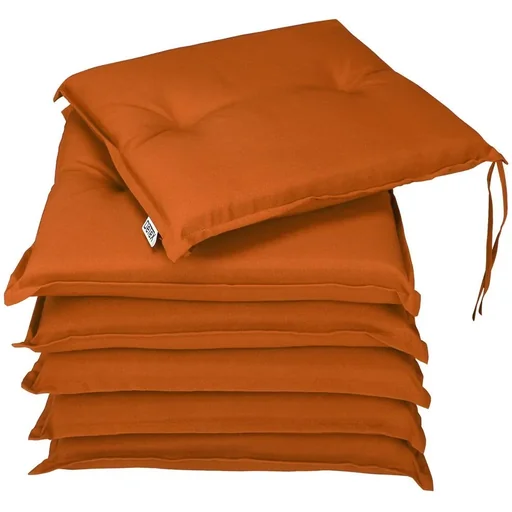 "Sitzkissen - 6 Stück - Terracotta image"