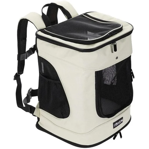 "Haustier-Rucksack - Beige - 41x30x31 cm image"