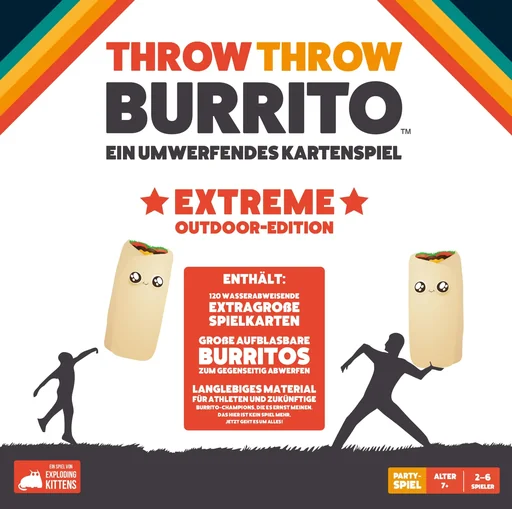 "Gesellschaftsspiel Throw Throw Burrito: Extreme Outdoor-Edition image"