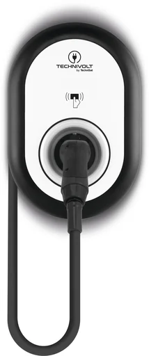 "Ladestation TECHNIVOLT 101, 11kW mit fest verbundenem Ladekabel nach IEC 62196-2 Typ 2 image"