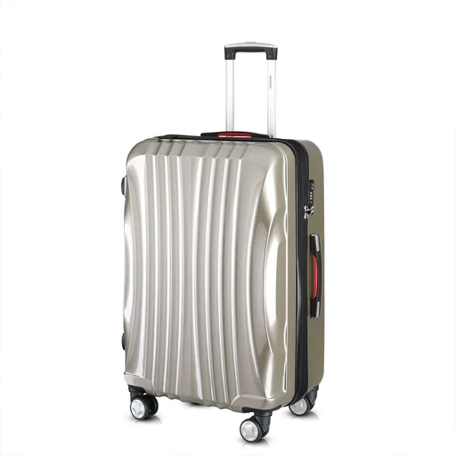 "Hartschalenkoffer Ikarus Champagne L aus ABS 38l 55x35x20cm image"