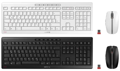 "Kabelloses Tastatur-Maus-Set STREAM DESKTOP schwarz image"