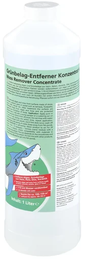 "Algen- und Grünbelag Entferner, Konzentrat, 1000 ml ausreichend für 100 - 150 qm Fläche image"