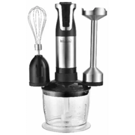 "Stabmixer-Set - Mit Geräuschkontrolle - 800W - 230V - Edelstahl image"