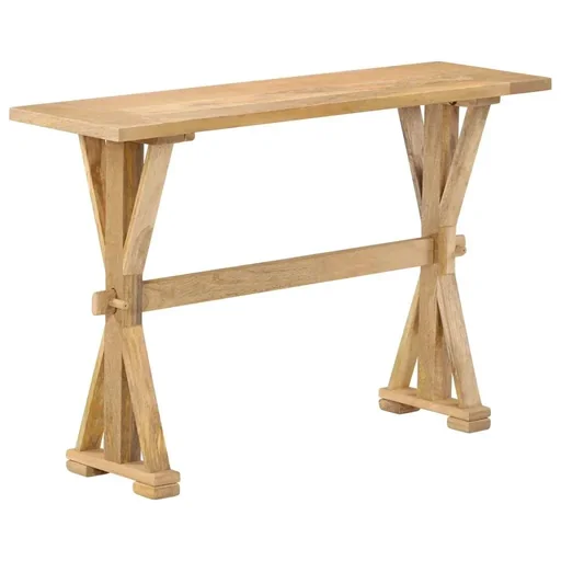 "Wandtisch 118x35x76 cm Mango-Massivholz image"