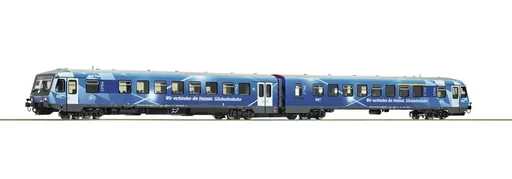 "Dieseltriebzug Baureihe 628.4 der Deutschen Bahn AG im Bahnland Bayern -Design image"