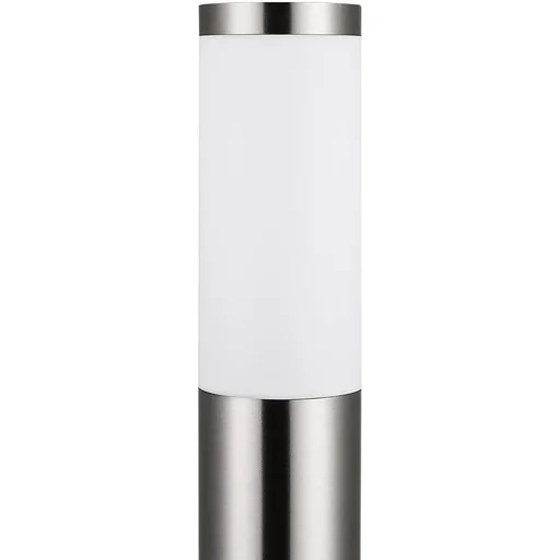 "Pathlicht - Außenbeleuchtung - Gartenbeleuchtung - Edelstahl - Mit Sensor -48 x 12 cm - Silber image"