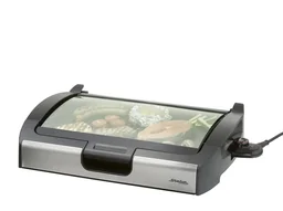 BBQ Tisch-Grill mit Glas-Deckel VG 200