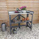 Pflanztisch klappbar mit verzinkter Arbeitsfläche