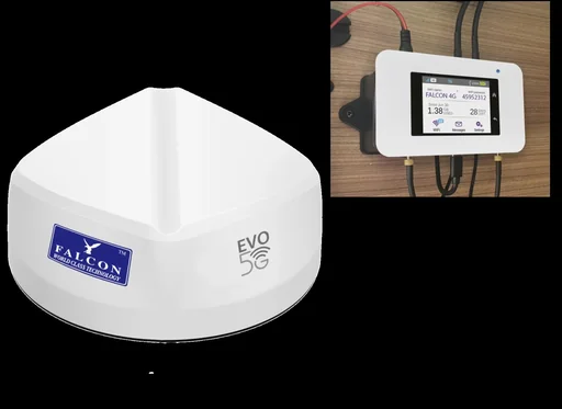 "LTE Dachantenne EVO 5G mit mobilem 450Mbit 4G Router image"