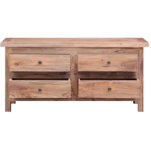 "TV-Schrank 102x35x50 cm aus massivem recyceltem Holz image"