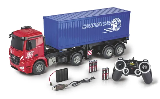 "MB Arocs mit Container 2.4 GHz 100% RTR 1:20 image"