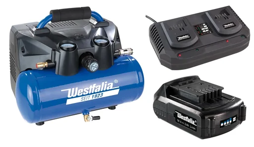 "Akku-Druckluftkompressor-Set image"