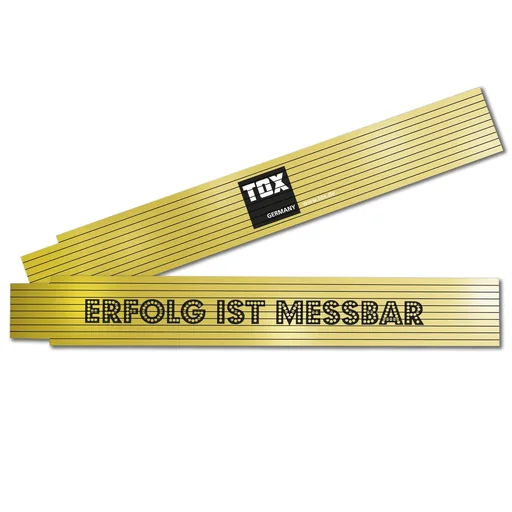 "Meterstab 2 m "ERFOLG IST MESSBAR" image"