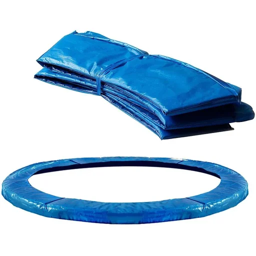 "NL Rahmenschoner - Schutzrahmen für Trampolin - 244cm - Blau image"