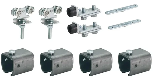 "Schiebetorbeschlag Typ 30 für 1 m Schiebetor zum Anschweißen image"