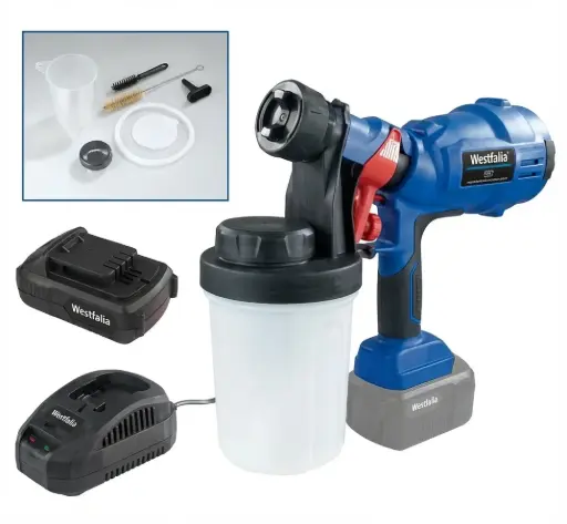 "18V Akku-Sprühpistole ASP18 inklusive Akku und Ladegerät image"