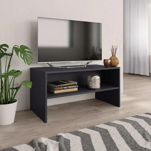 "TV-Schrank 80x40x40 cm Spanplatte grau image"