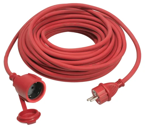 "Gummi Verlängerung rot, H07RNF3G, 1,5 mm² - 30 m image"