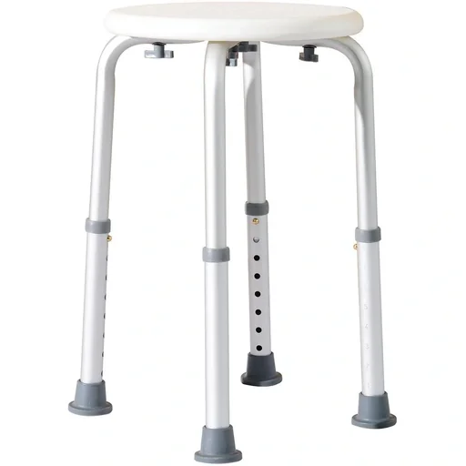 "Badehocker rund weiß image"