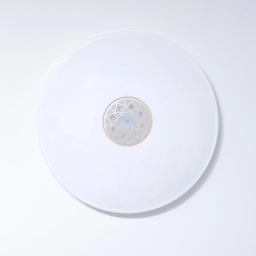 "LED Deckenleuchte SHINING ORIENTAL-ORNAMENT 24W 827-860 Ø 370 mm mit Lichttemperaturwechsel + Sleeptimer + Fernbedienung image"