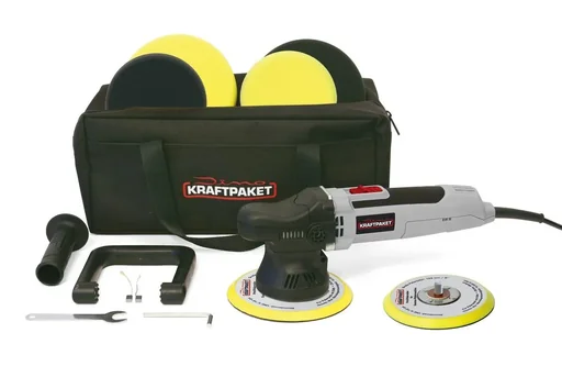 "Exzenter Poliermaschine 650 Watt - 9 mm Hub - im XXL-Set image"