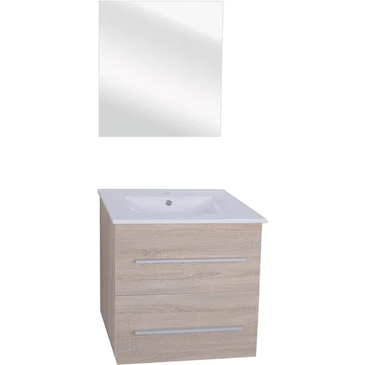 "Shout Badezimmermöbel Kompleet knock down licht Eiche image"