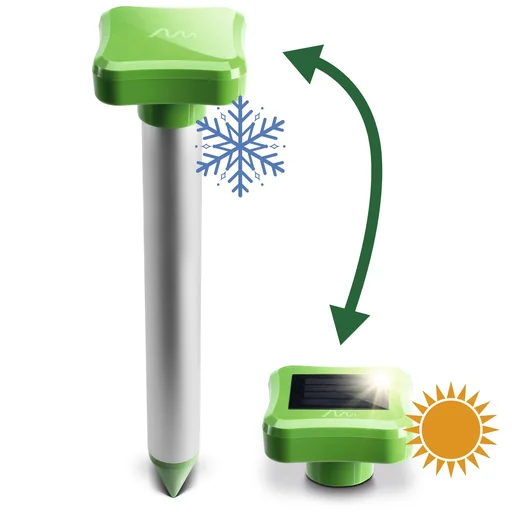 "Wühltiervertreiber Solar mit Wechselkopf image"