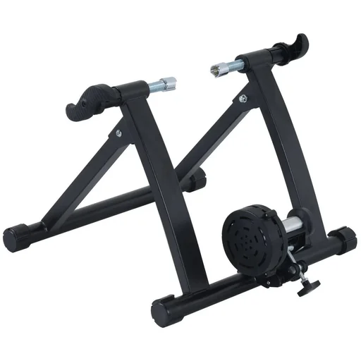 "Rollentrainer Rennrad Magnetbremse Stahl schwarz image"