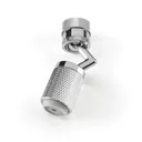 Strahlregler für Wasserarmaturen, Edelstahl mit Gelenk