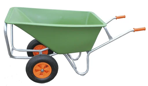 "Großmulden-Schubkarre "Green Garden II", 170 Liter, 2 aufgeschäumte Wflex-Räder image"
