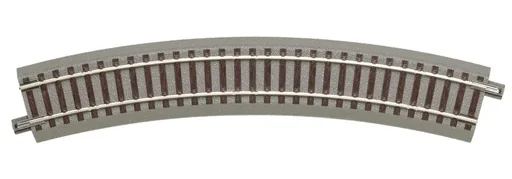 "6 Stück Gebogenes Gleis R3, Radius 434,5 mm, Bogenwinkel 30° image"
