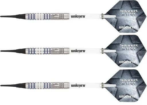 "Silver Star Gary Anderson Soft Darts image"