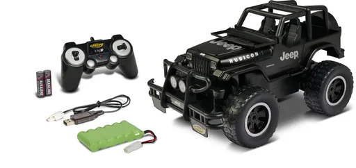 "Jeep Wrangler 2.4 G 100 % RTR matt schwarz 1:12 image"