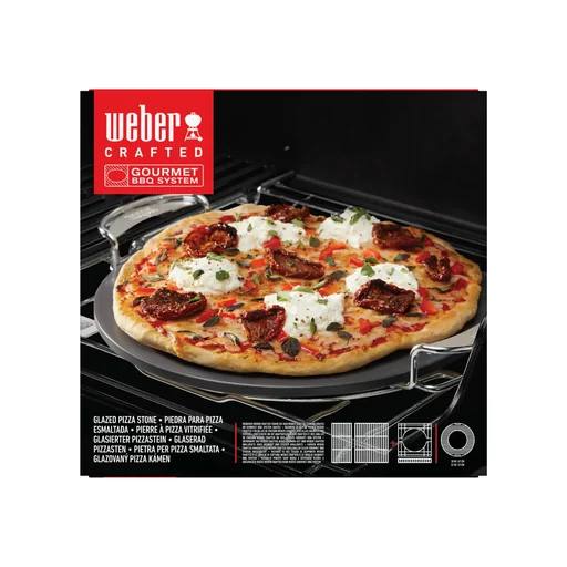 "CRAFTED glasierter Pizzastein - Gourmet BBQ System image"