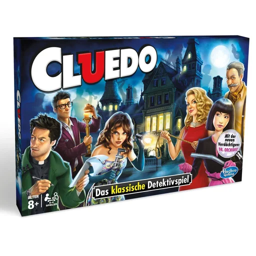 "Gesellschaftsspiel CLUEDO das klassische Detektivspiel (deutsch) image"