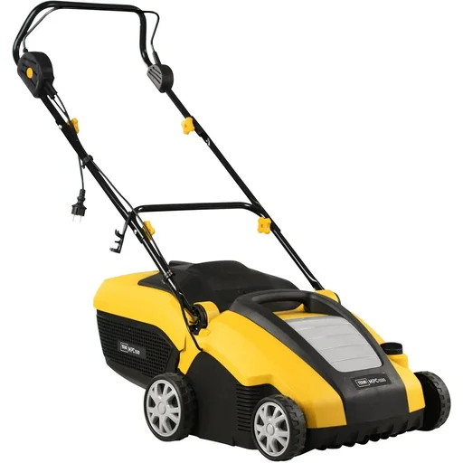 "Vertikutierer + Aerifizierer 2-in-1 - 1500W - 33 cm Arbeitsbreite - mit 50L Auffangbehälter image"