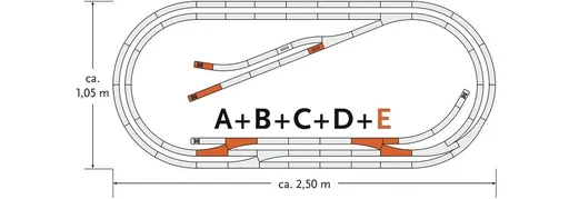 "geoLine Gleisset E Spur: H0 image"