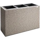 Stehender Blumentopf creme 83x30,5x60cm