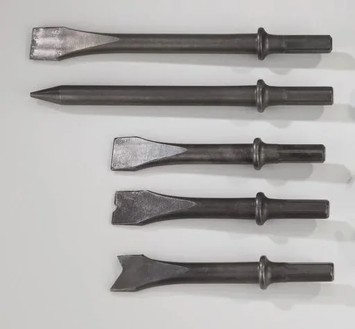 "Druckluft-Meißelhammer - Set - 5 teilig image"