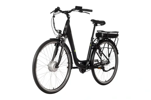 "Unisex City E-Bike 28 Zoll, Rahmenhöhe 50 cm, 7-Gang Nabenschaltung, schwarz matt, München image"