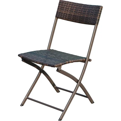 "Balkonmöbel als 3-teiliges Set kaffeebraun image"