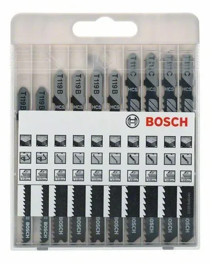 "Stichsägeblatt-Set "Basic" für Holz, 10-teilig image"