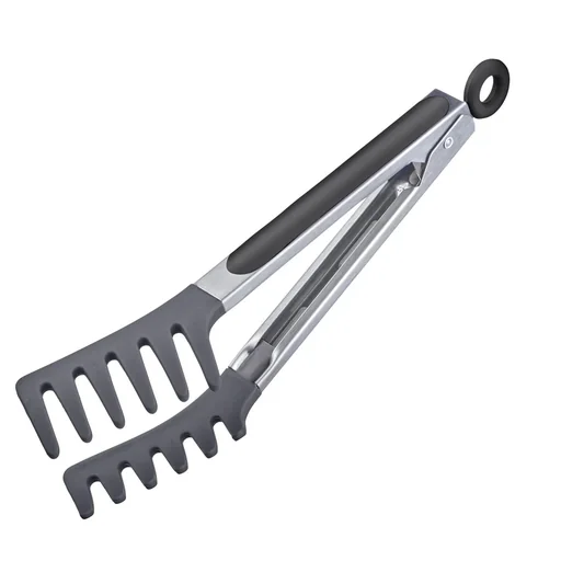 "Nudelzange Fork 25,5 cm, Edelstahl-Silikon image"