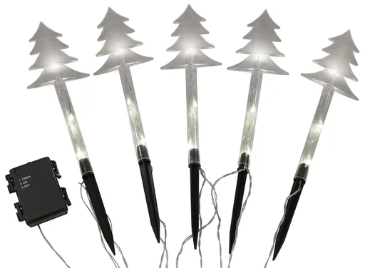 "LED Tannen-Leuchtstäbe – 5 Stück image"