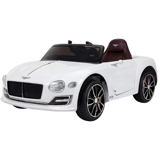 "Kinderauto Kinderfahrzeug Elektroauto Bentley mit Fernbedienung Kinder Weiß image"