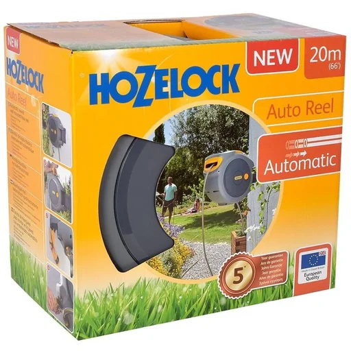 "Automatische Schlauchtrommel einschließlich 20 Meter Schlauch und kostenlosem Multifunktionsbesen image"