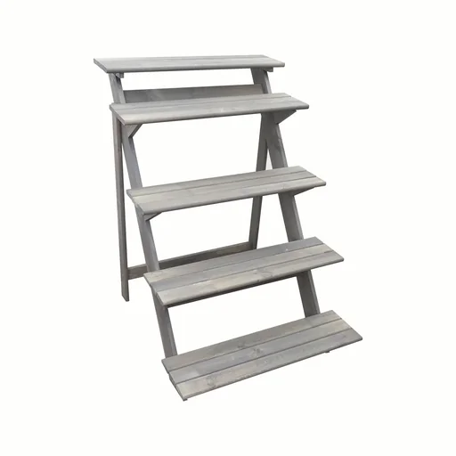 "Blumentreppe groß, grau image"